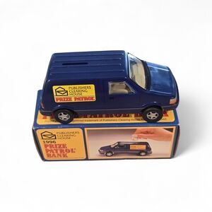 Blue Toy Van
